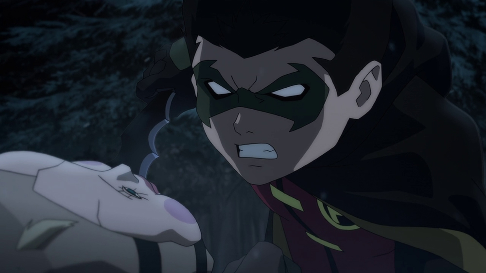 Robin, alias Damian Wayne, est toujours aussi violent et colérique.