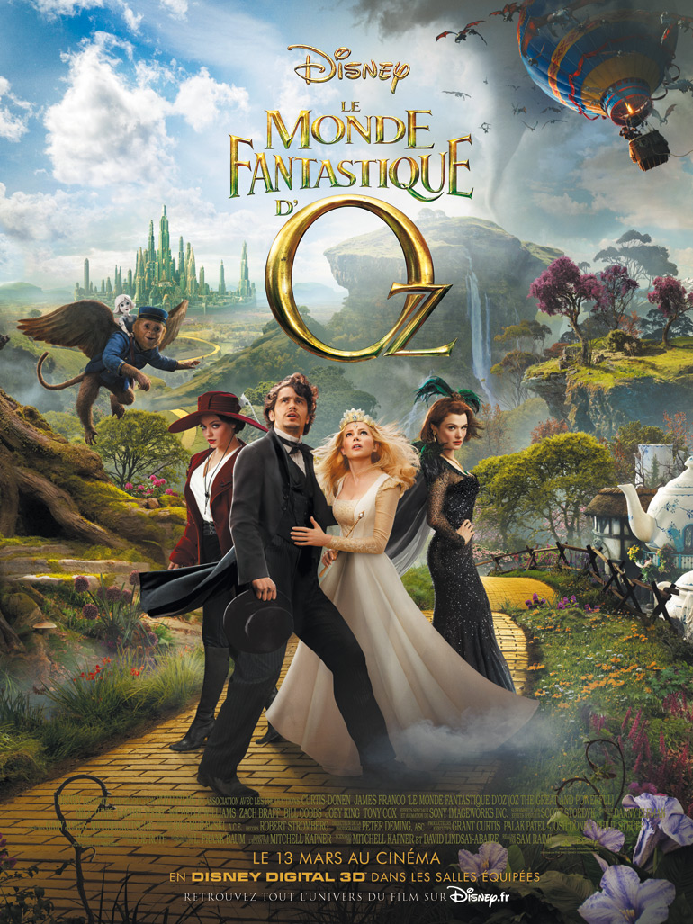  Des posters pour Le Monde Fantastique d’Oz
