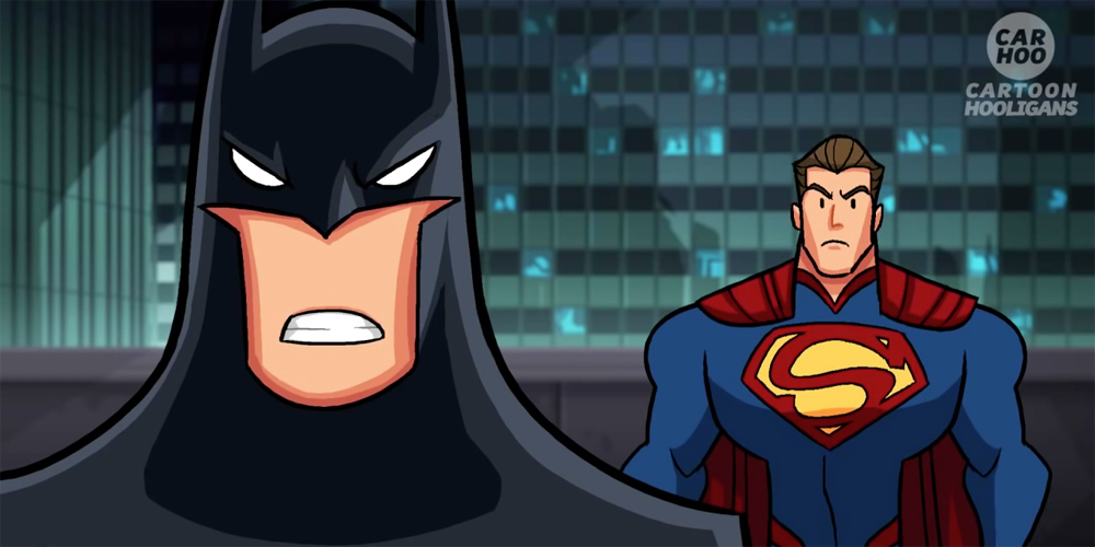  Batman et Superman s’embrouillent…