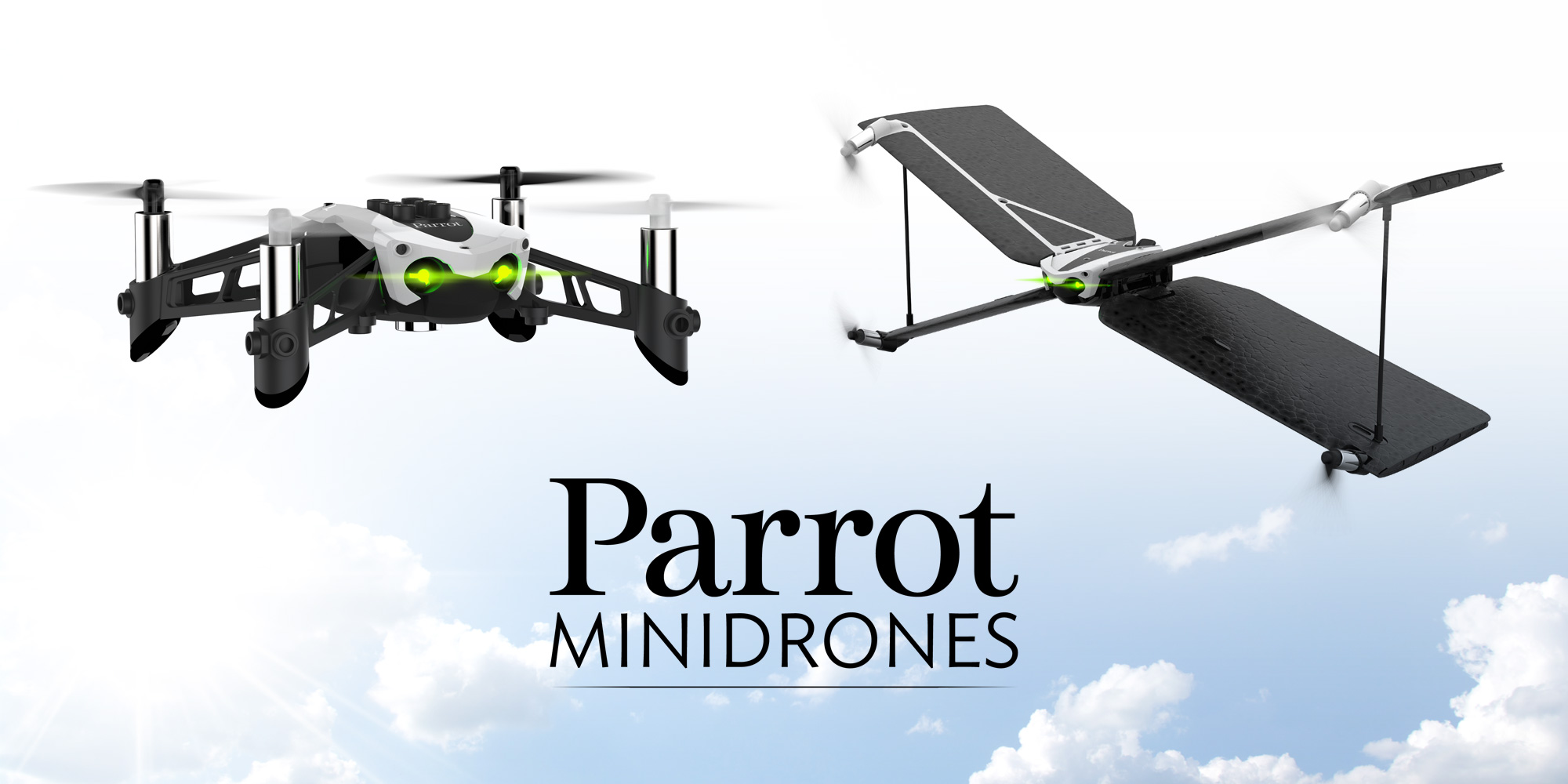  Découvrez les New MiniDrones Parrot !