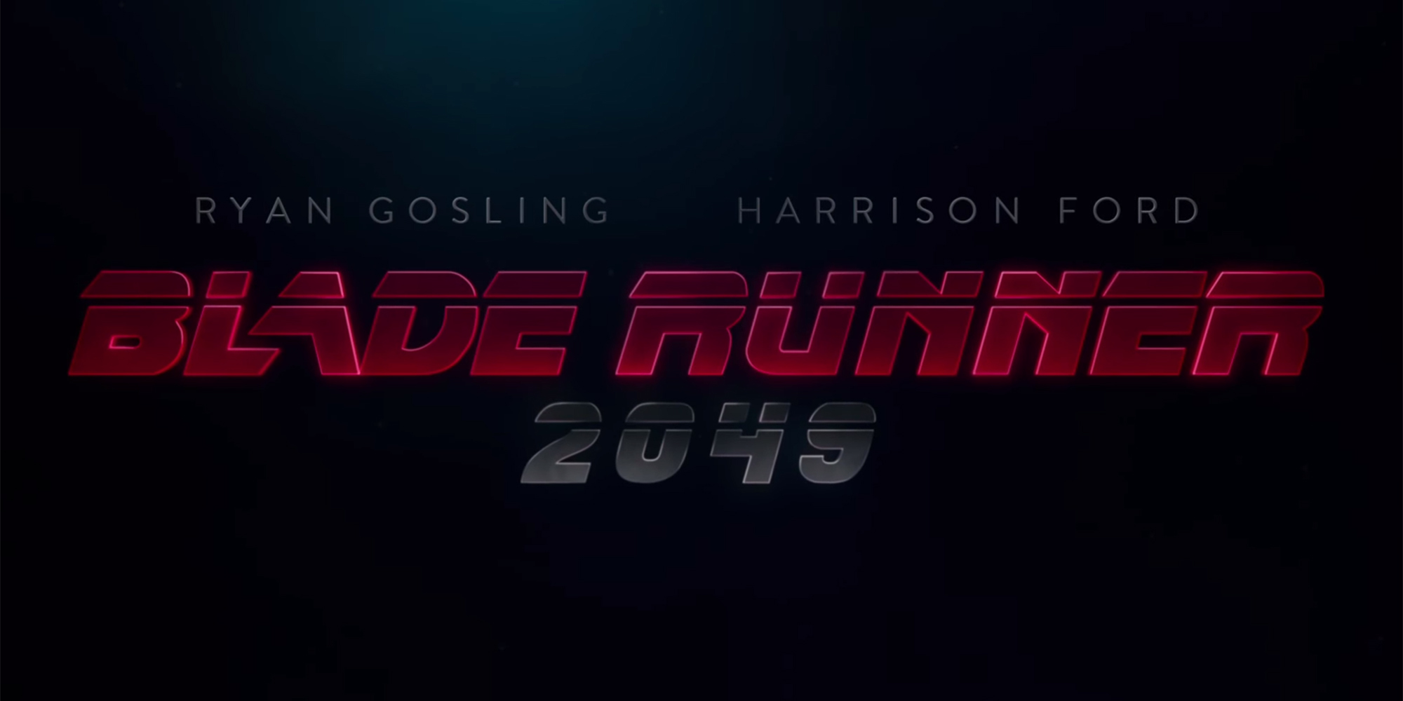  Un teaser pour Blade Runner 2049…