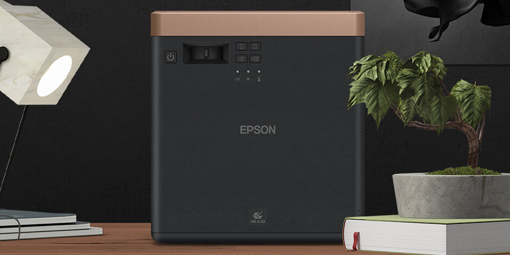  UNBOXING/TEST : Video-projecteur Epson EF-100B